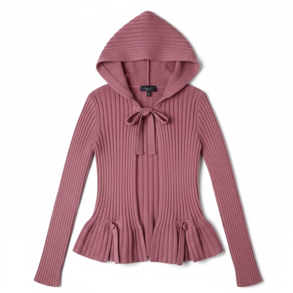 Ribbed Sweater Cardigan